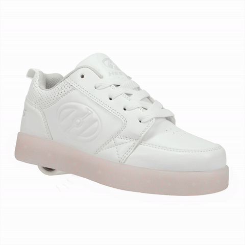 Light Up Premium 1 Lo White Heelys