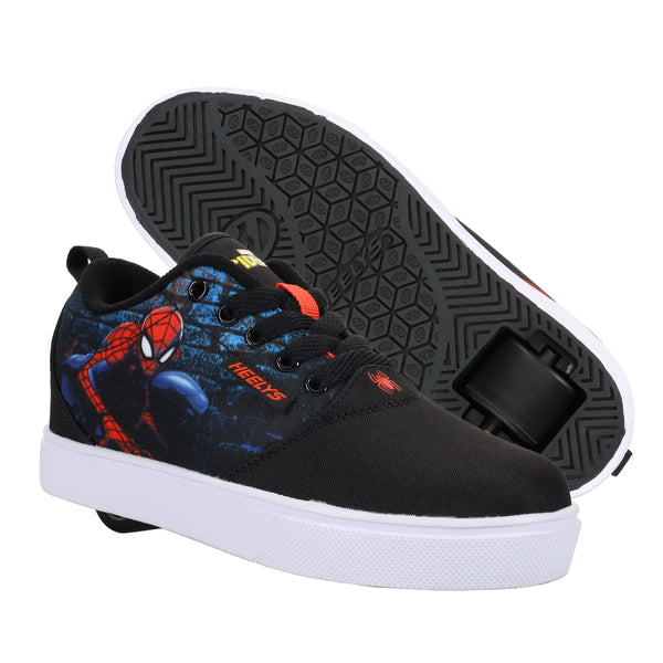 Black spiderman fashion shoes