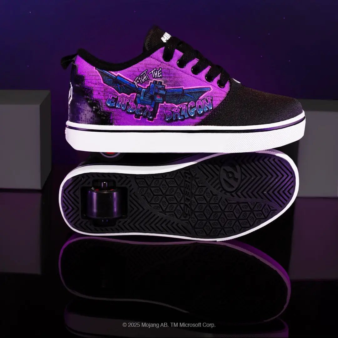 Purple Mine Craft Heelies Size 11 Pro Midigi Minecraft Pro 20 – Heelys main image 4