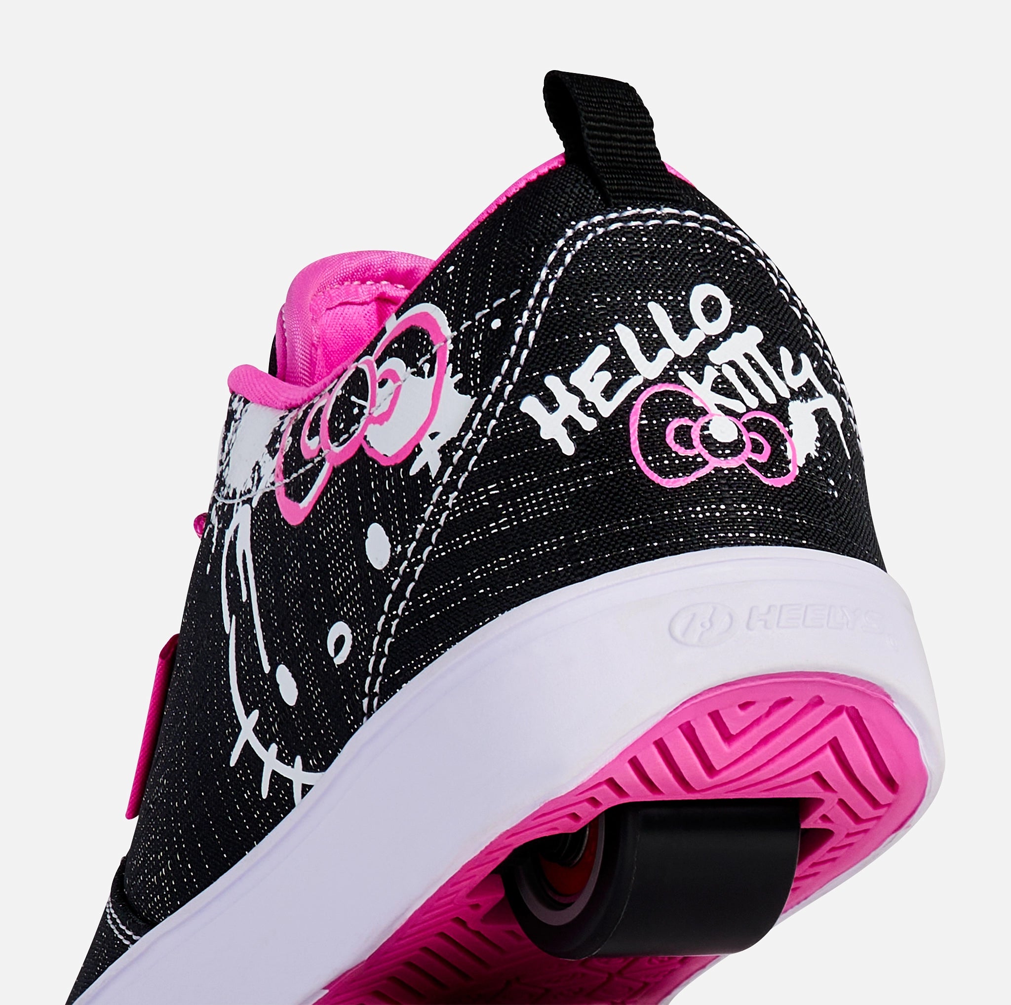 Hello Kitty Pro 20 | Black, Pink & White | Heelys Shoes