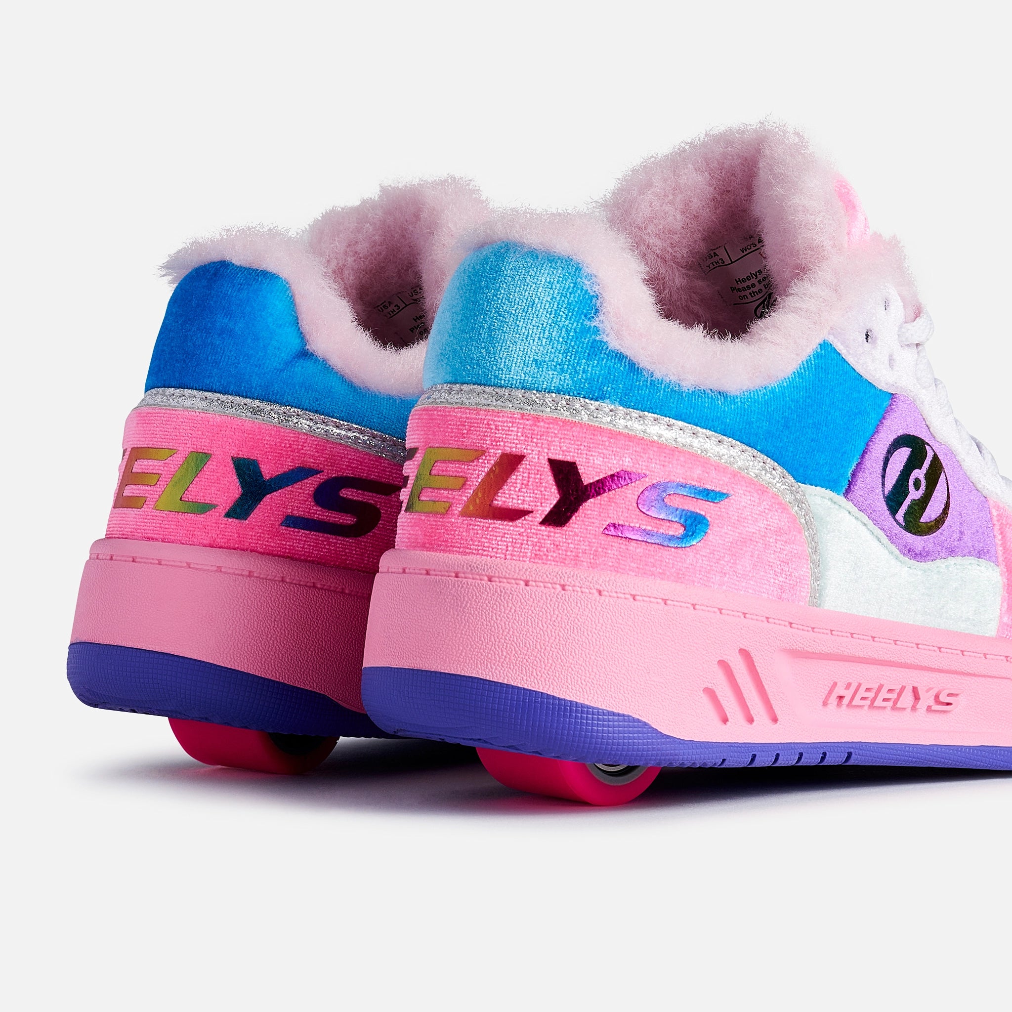 Heelys Rezerve Low Scarpe Con Ruote | Nero | 38 EU | Modello Y2K | Tomaia PU