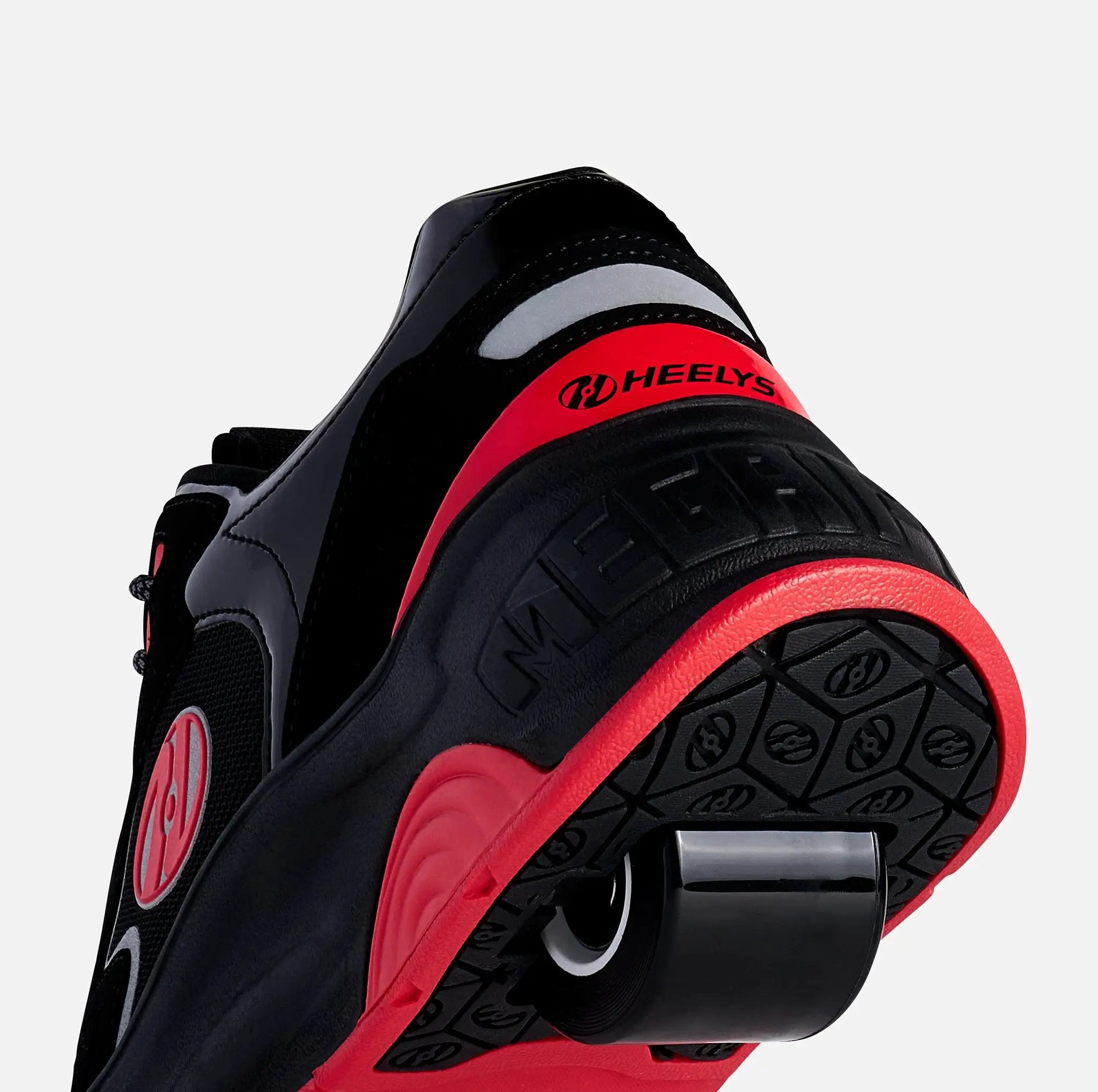 ロイヤルミスティークブラック&レッド Mega Pro | Black & Red | Heelys