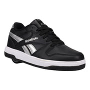 Black & Silver Reebok Heelys