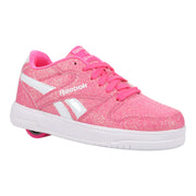 Pink Sparkle Reebok Heelys