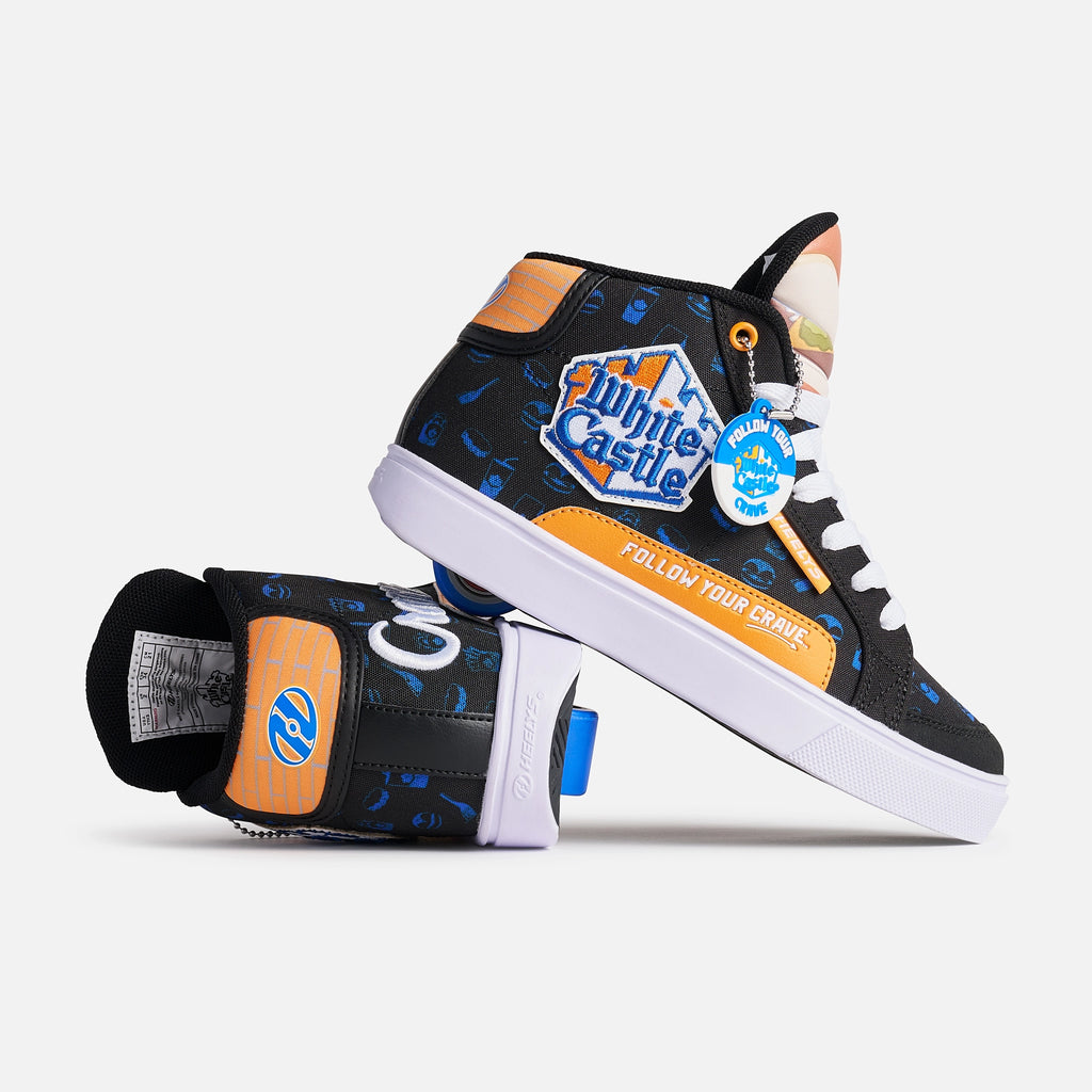 Heelys White Castle Slider Riders
