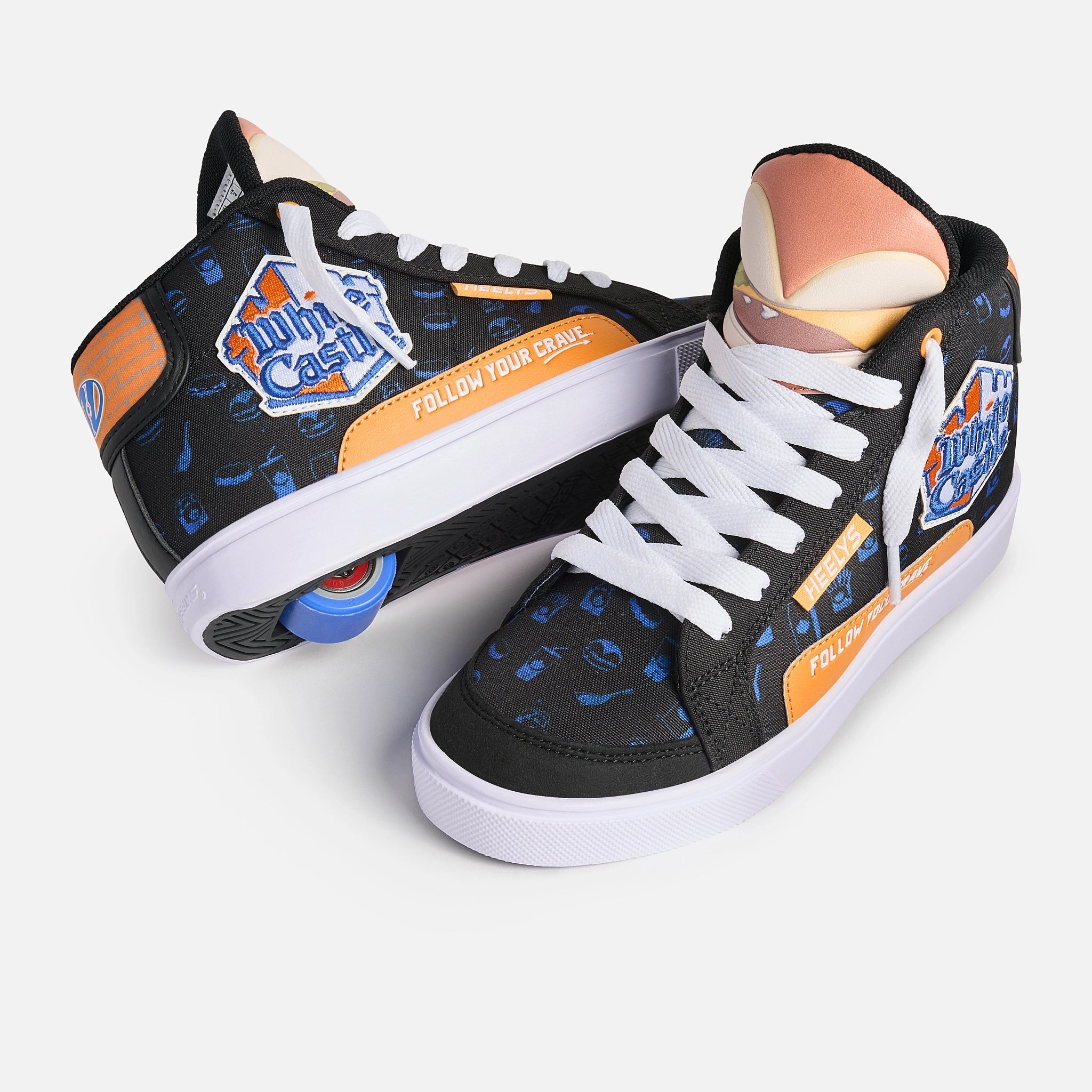 Heelys White Castle Slider Riders