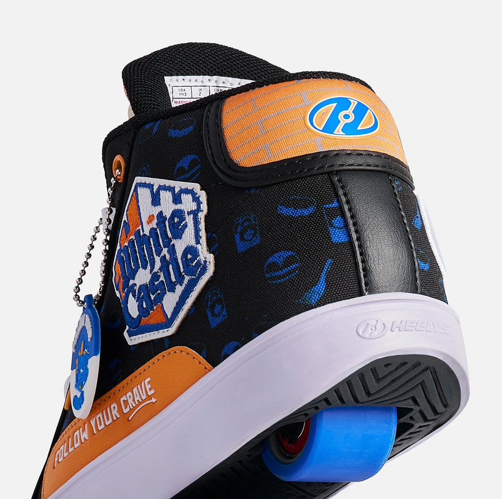Heelys White Castle Slider Riders