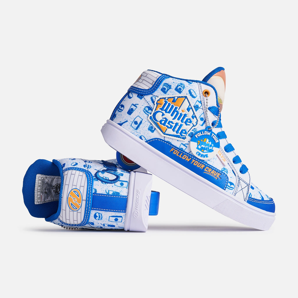 Heelys White Castle Slider Riders