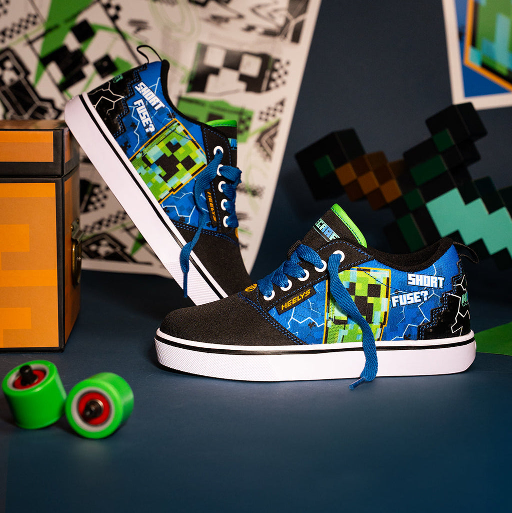 Heelys _ Minecraft Pro 20 Creeper Edition _ _ Shoes