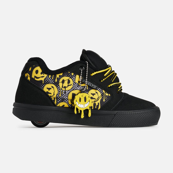 Heelys Pro 25 Drippy Smileys - Black/Yellow