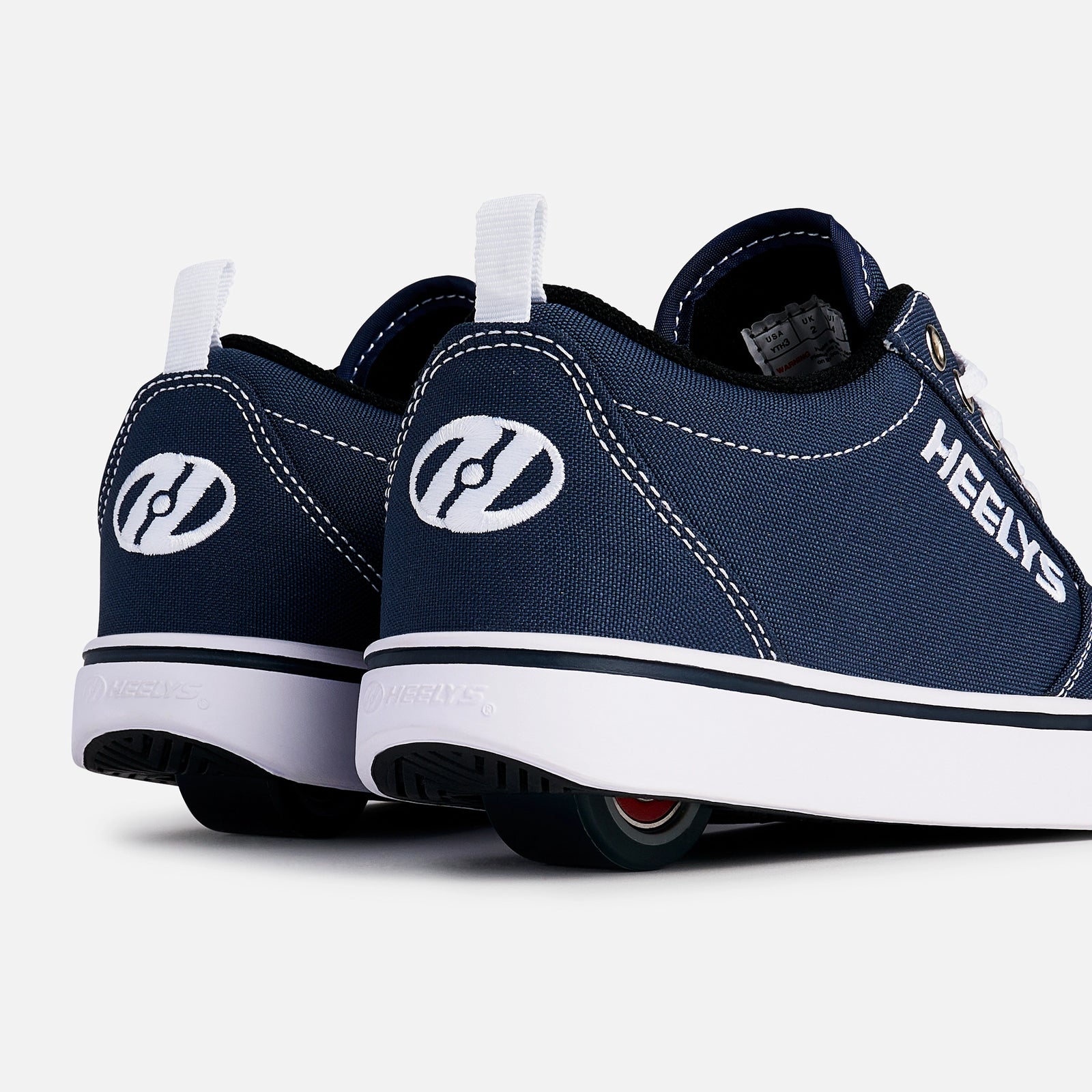 Navy White Pro 20 Heelys