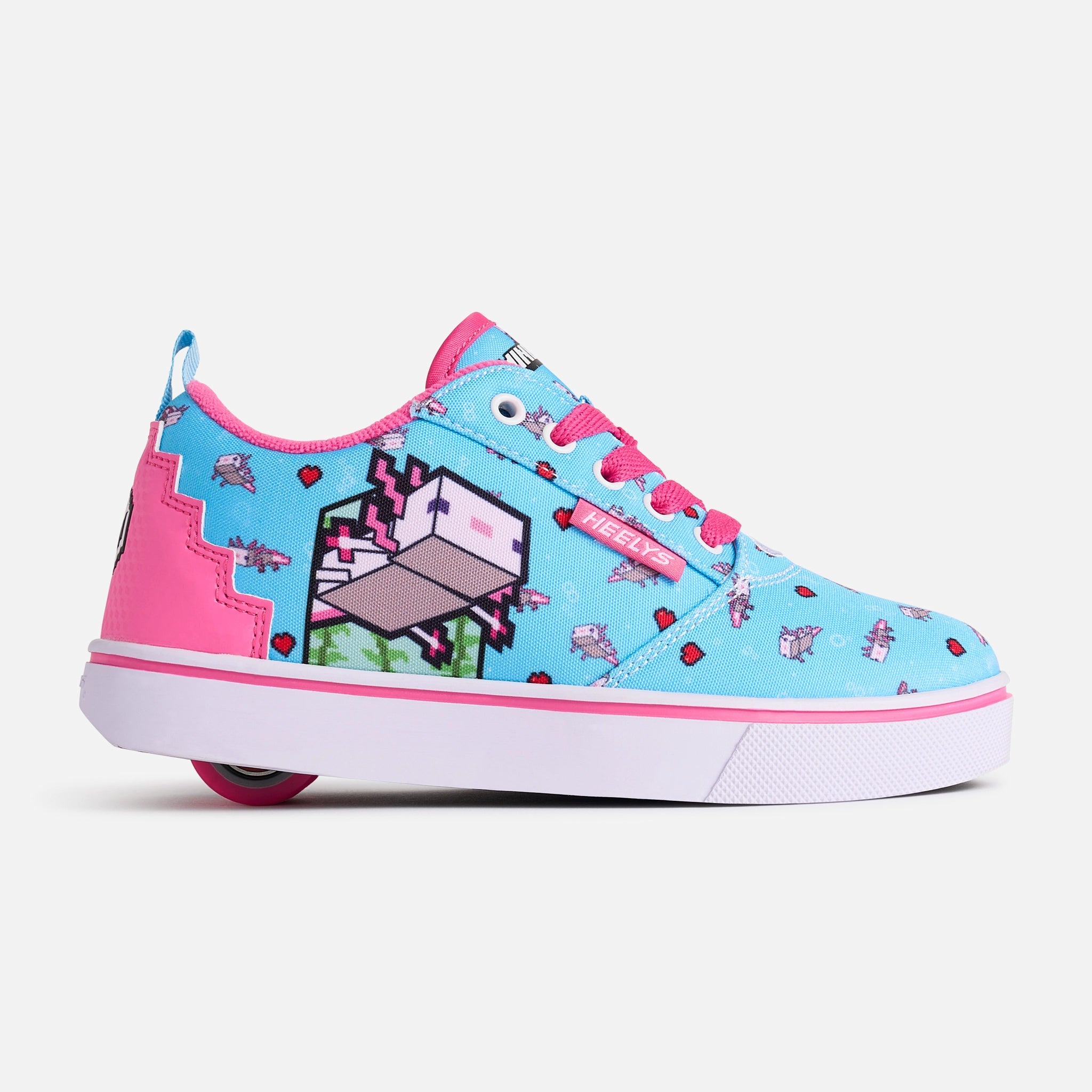 Heelys Minecraft Axolotl Pro 20