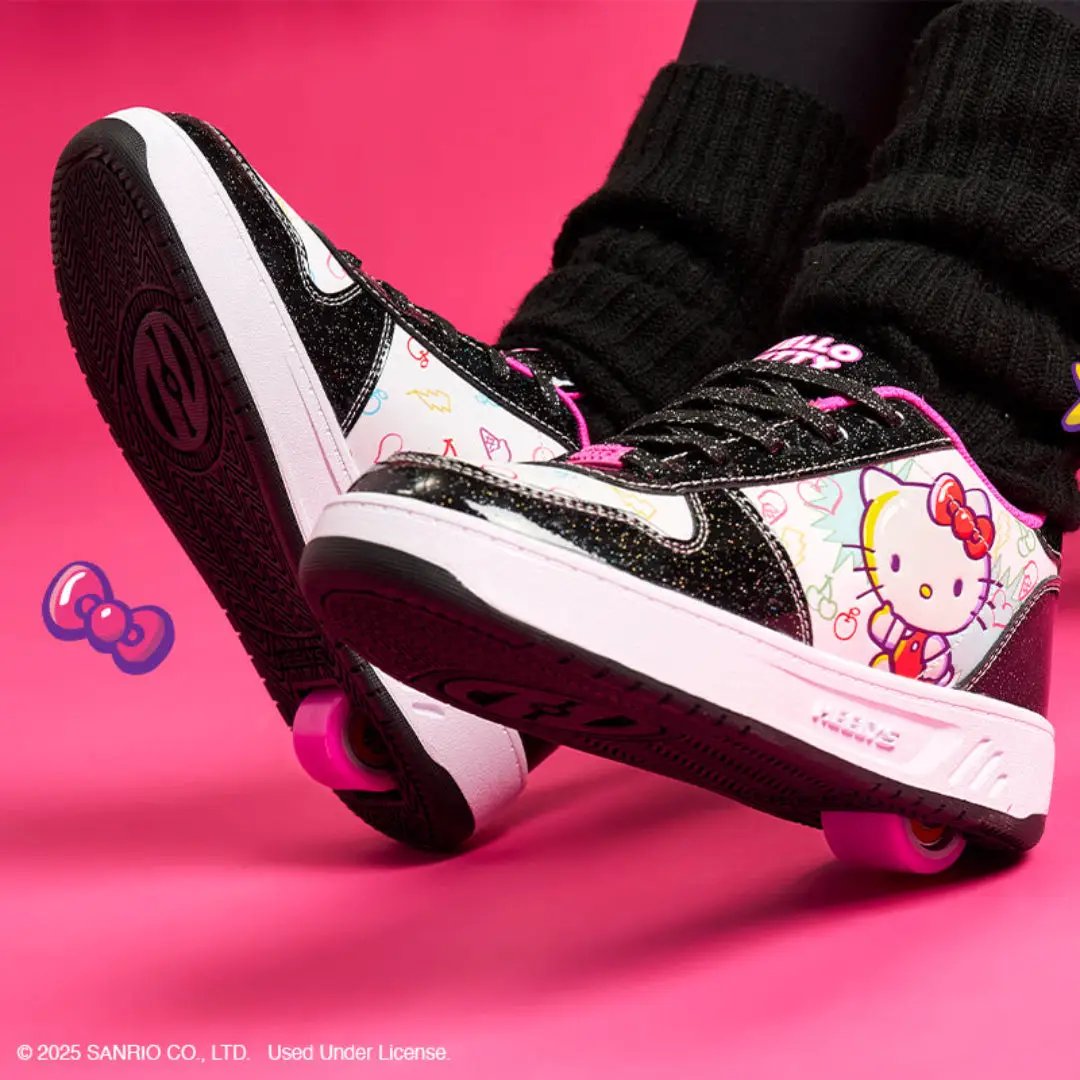 Hello Kitty Kama | Black Sparkle | Heelys