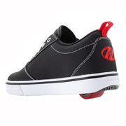 Heelys shoes with wheels in black back view