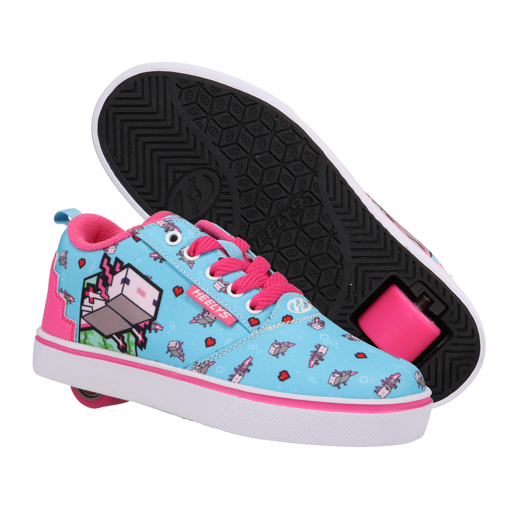 Heelys Minecraft Axolotl Pro 20